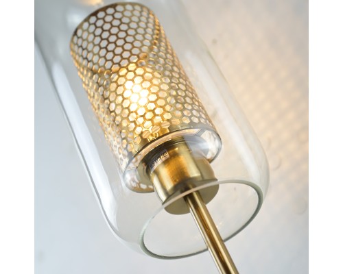 Настенный светильник CATCH WALL cylinder L67 brass ImperiumLoft