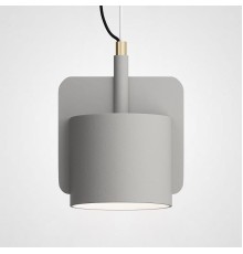Подвесной бетонный светильник SKOVL C Серый ImperiumLoft