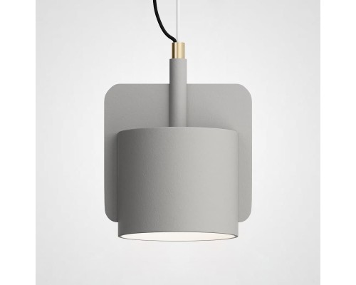 Подвесной бетонный светильник SKOVL C Серый