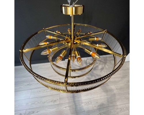 Люстра на штанге RH Marais Round Chandelier D80 ImperiumLoft