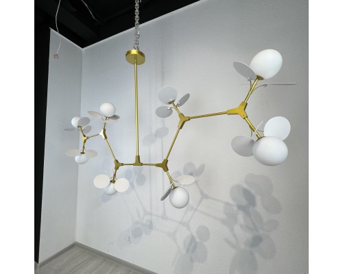 Люстра на штанге Light of MATISSE M L120 White ImperiumLoft