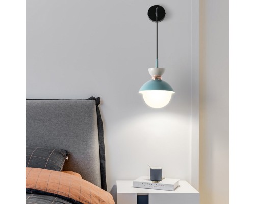 Настенный светильник POMPON WALL Grey Pink ImperiumLoft