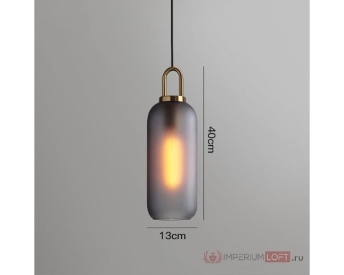 Подвесной светильник GAUSS 40 Серый ImperiumLoft
