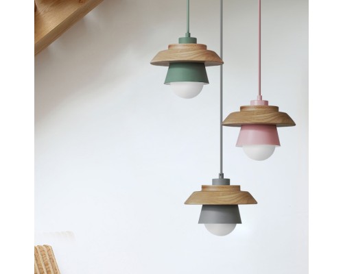 Подвесной светильник ECO Серый ImperiumLoft