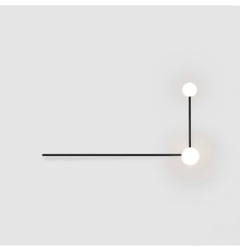 Настенный светильник LINES 2 Black ImperiumLoft