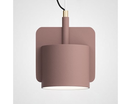 Подвесной бетонный светильник SKOVL C терракот