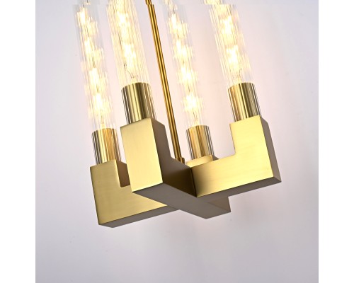 Люстра на штанге CANELLE Pendant lamp 4 Modern Brass