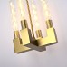 Люстра на штанге CANELLE Pendant lamp 4 Modern Brass