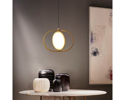 Подвесной светильник ARVET вертикальный Золото