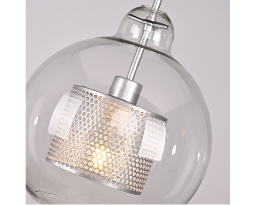 Подвесной светильник CATCH F pear silver D30