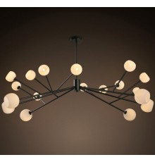 Люстра на штанге Last Night glass D130 ImperiumLoft