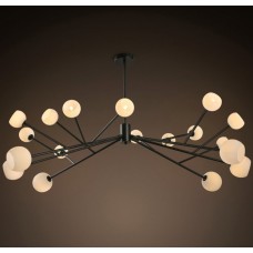 Люстра на штанге Last Night glass D130 ImperiumLoft