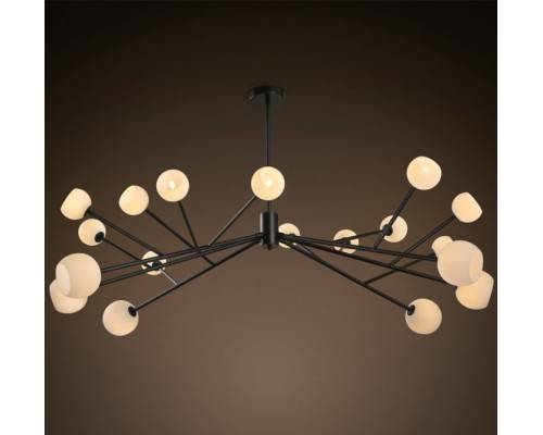 Люстра на штанге Last Night glass D130 ImperiumLoft