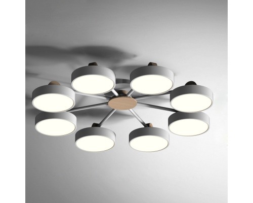 Потолочная люстра MOVE 8 Gray