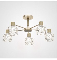 Потолочная люстра CORF B3 Champagne 5 lamps ImperiumLoft