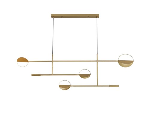 Люстра BOLIA LEAVES PENDANT Brass 3000К ImperiumLoft