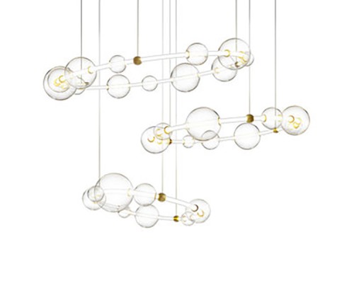 Подвесная люстра SESSA RING D73 ImperiumLoft