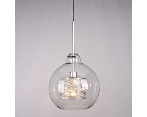 Подвесной светильник CATCH F pear silver D30