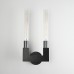 Бра CANELLE wall lamp DOUBLE Sconces Black ImperiumLoft