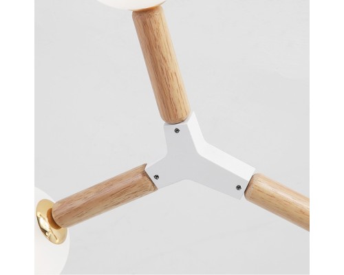 Люстра на штанге FORMULA 3 lamps ImperiumLoft