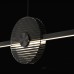 Реечный, рядный светильник ZVI L100 Black ImperiumLoft