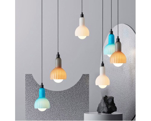 Подвесной светильник TIRIL blue ImperiumLoft