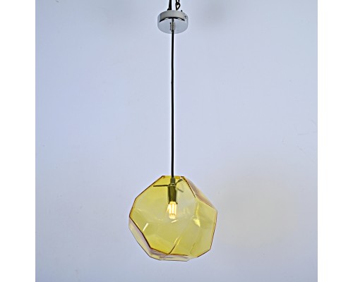 Подвесной светильник Color Ice Cube Pendant JEVIO 1 Янтарный