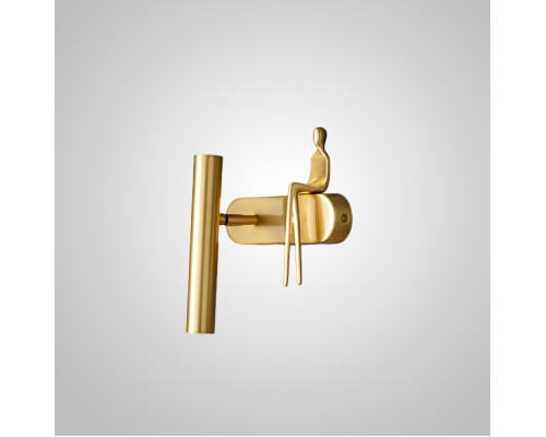 Настенный светильник REMUS Left Brass ImperiumLoft