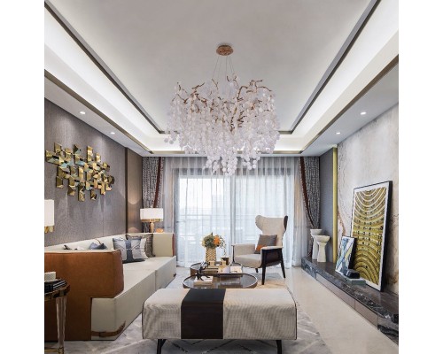 Подвесная люстра ручной работы FAIRYTREE round D80