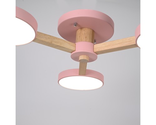 Потолочная люстра TURNA 3 Pink
