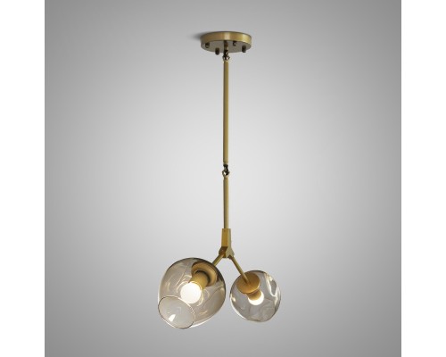 Подвесной светильник ADEL-ONE L1 Cognac Black ImperiumLoft