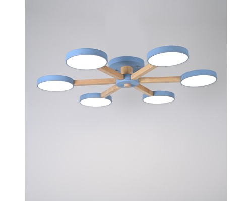 Потолочная люстра TURNA 6 Blue