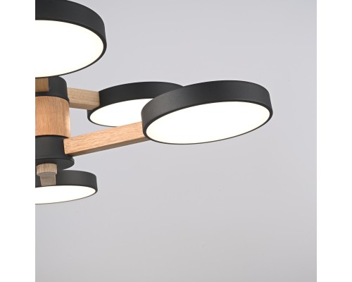 Люстра на штанге TURNA DBL L6 Black