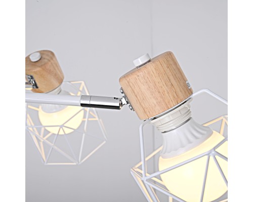 Потолочная люстра CORF B3 White 5 lamps ImperiumLoft