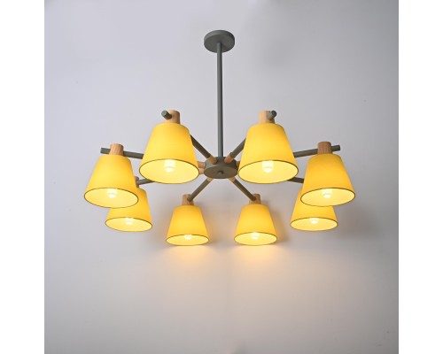 Люстра на штанге NATURA A YELLOW 8