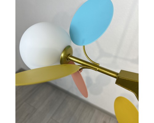 Люстра на штанге Light of MATISSE M L95 Multicolored ImperiumLoft