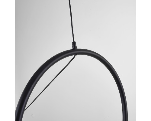 Подвесной светильник SUSPENSION CERCLE ET TRAIT – GRAPHITE SATINE L170 ImperiumLoft