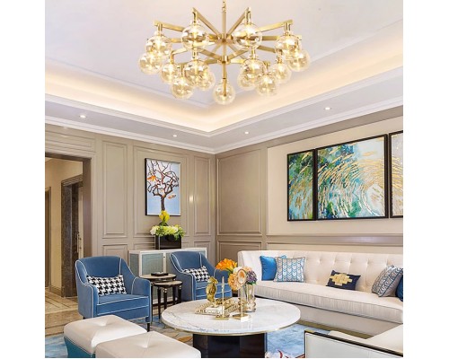 Подвесная люстра Carmella Globe PENDANT 10