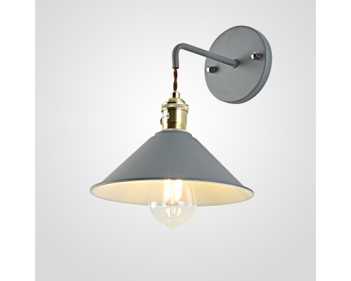 Бра с подвесным плафоном BRAID WALL Gray