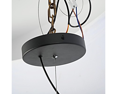 Подвесной светильник COVERT Black D40 ImperiumLoft