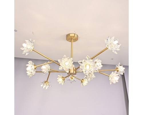 Люстра на штанге LOTOS TWO D100 ImperiumLoft