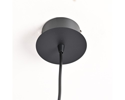 Подвесной светильник RAFFIN Black/Transparent