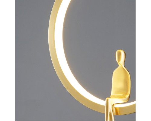 Подвесной светильник REMUS ONE Brass ImperiumLoft