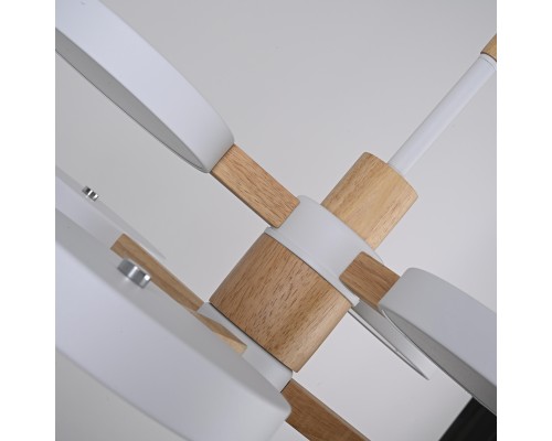 Люстра на штанге TURNA DBL L6 White ImperiumLoft