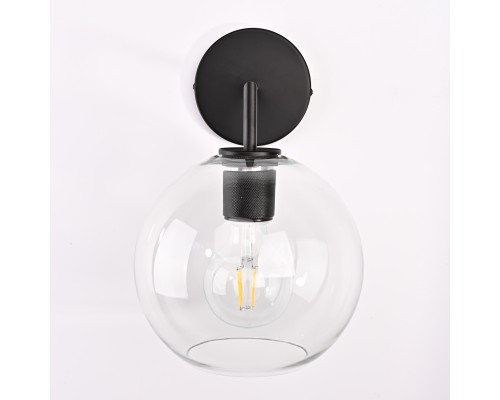 Бра RH Utilitaire Globe Shade Single Sconce Black