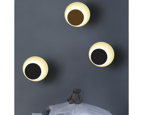 Бра TWIRL SUNSET D32 White/Green ImperiumLoft