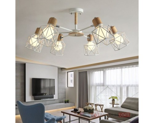 Потолочная люстра CORF B3 Champagne 3 lamps ImperiumLoft