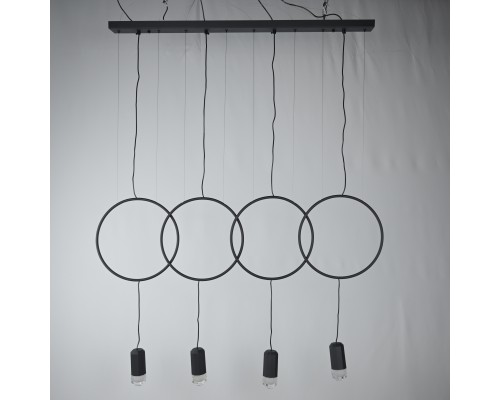 Подвесной светильник FORVET BLACK L4 ImperiumLoft