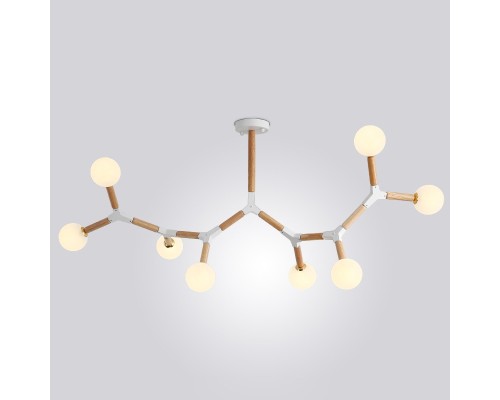 Люстра на штанге FORMULA 3 lamps ImperiumLoft