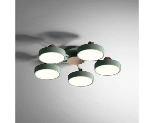 Потолочная люстра MOVE 5 Green